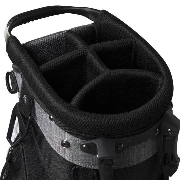 Wilson Feather stand bag, nero/grigio/bianco