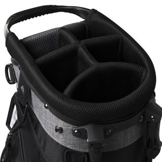 Wilson Feather stand bag, nero/grigio/bianco