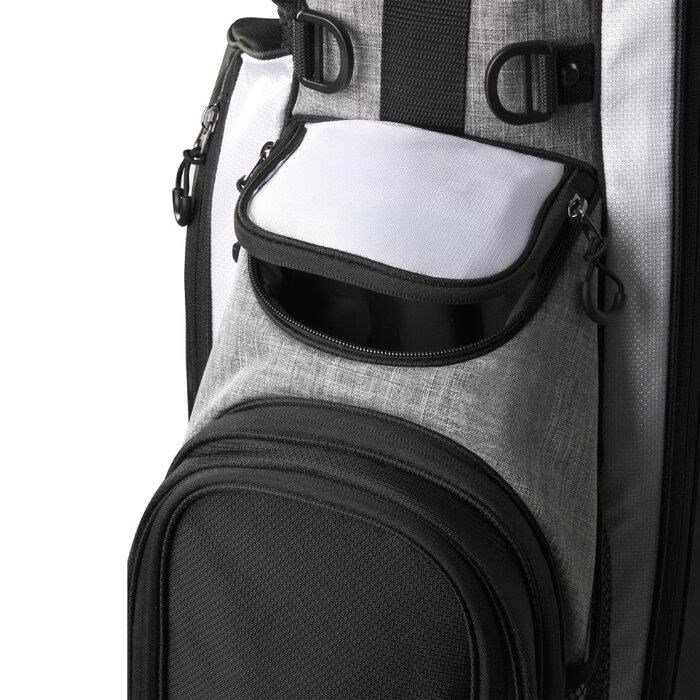 Wilson Feather stand bag, nero/grigio/bianco