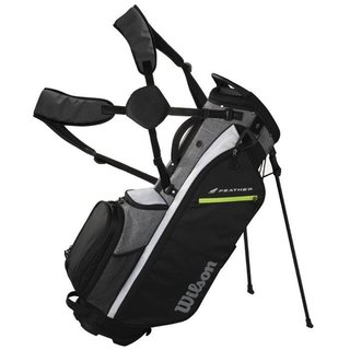 Wilson Feather stand bag, nero/grigio/bianco