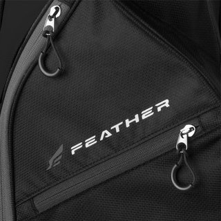 Wilson Feather stand bag, blu navy/bianco