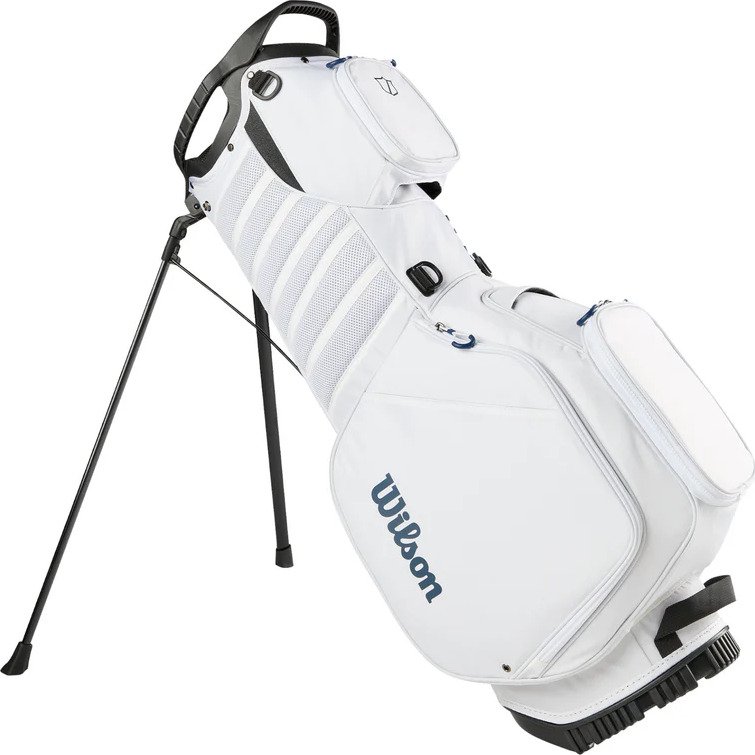 Wilson Talus 5 stand bag, bianco/rosso/blu