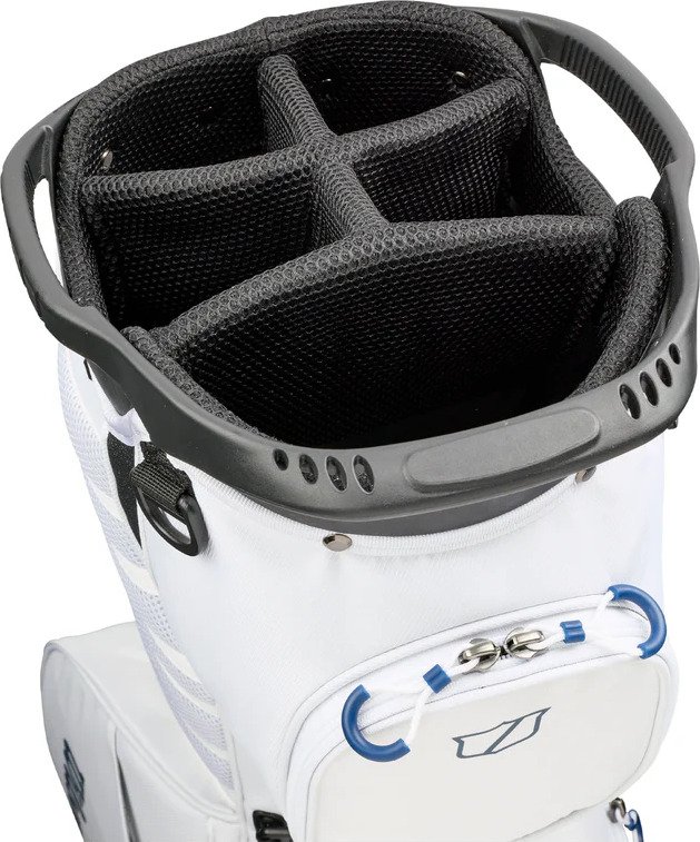 Wilson Talus 5 stand bag, bianco/rosso/blu