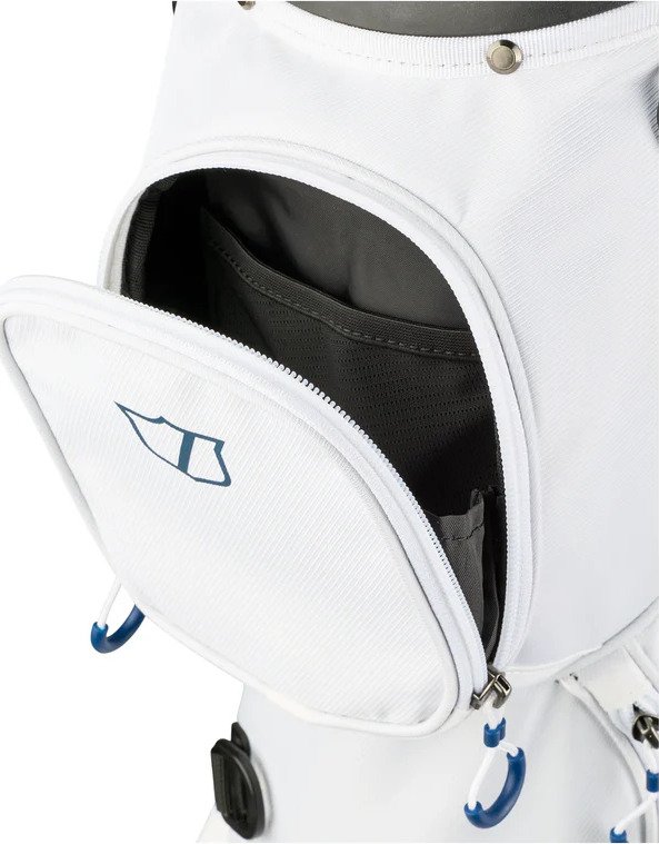 Wilson Talus 5 stand bag, bianco/rosso/blu