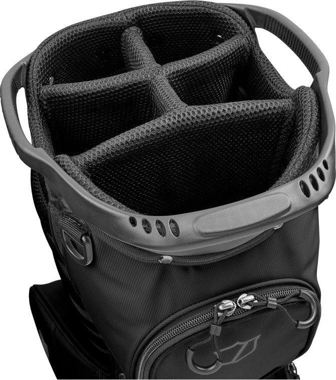 Wilson Talus 5 stand bag, nero/bianco