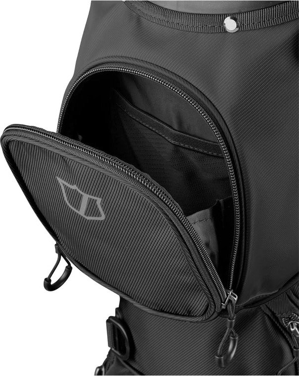 Wilson Talus 5 stand bag, nero/bianco