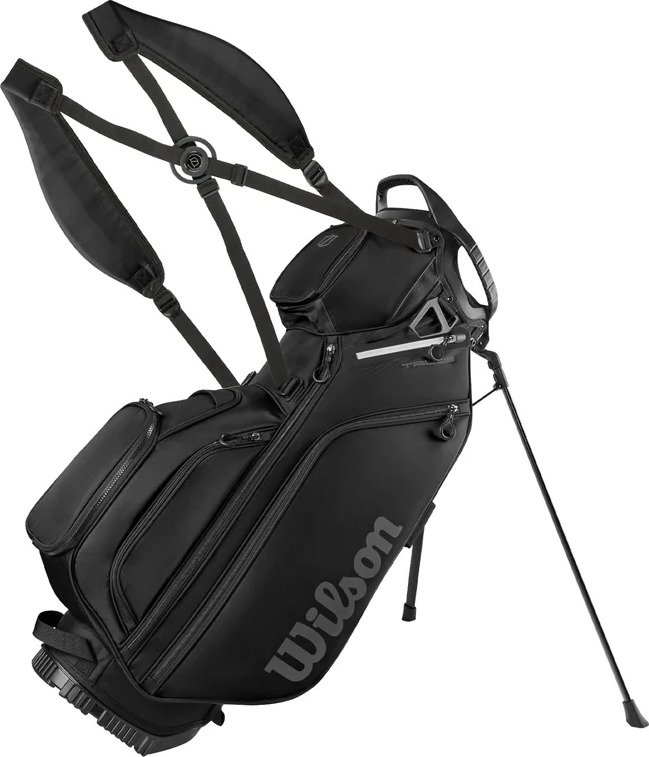Wilson Talus 5 stand bag, nero/bianco