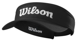 Wilson mens visiera, nero