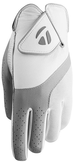 TaylorMade Kalea guanto da golf donna, grigio/bianco