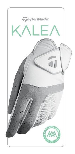 TaylorMade Kalea guanto da golf donna, grigio/bianco