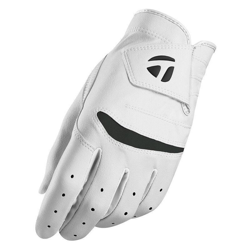 TaylorMade Stratus junior guanto da golf, bianco