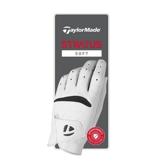 TaylorMade Stratus Soft guanto da uomo, bianco