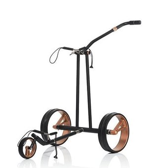 JuCad Phantom Titan Black on Black Rosé 3.0 carrello elettrico, rosé