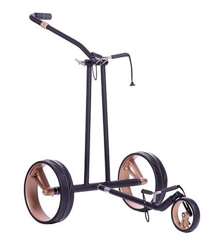 JuCad Phantom Titan Black on Black Rosé 3.0 carrello elettrico, rosé