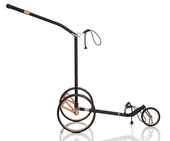 JuCad Phantom Titan Black on Black Rosé 3.0 carrello elettrico, rosé