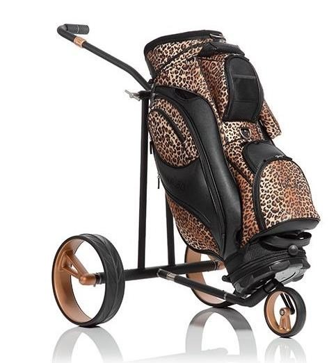 JuCad Phantom Titan Black on Black Rosé 3.0 carrello elettrico, rosé