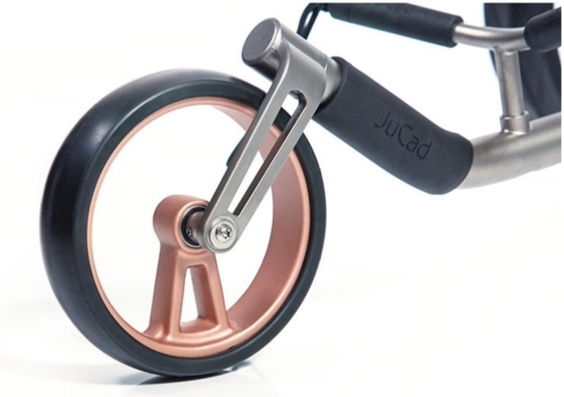 JuCad Phantom Titan Rosé eX 3.0 carrello elettrico + borsa, rosa
