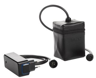 JuCad Phantom Titan Rosé eX 3.0 carrello elettrico + borsa, rosa