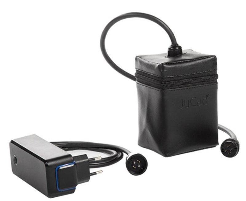 JuCad Phantom Titan Rosé eX 3.0 carrello elettrico + borsa, rosa