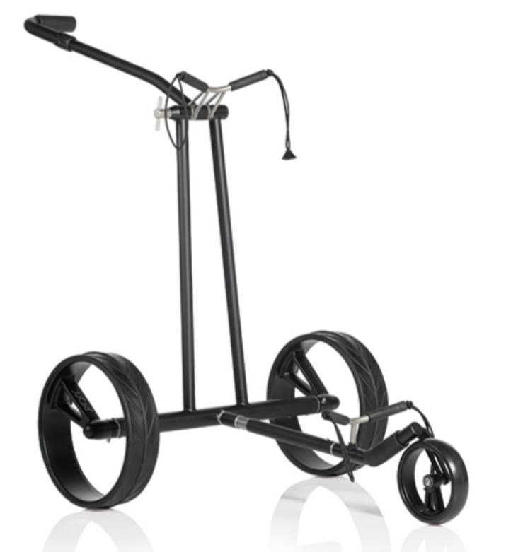 JuCad Phantom Titan Black on Black 3.0 carrello elettrico + borsa, titanium