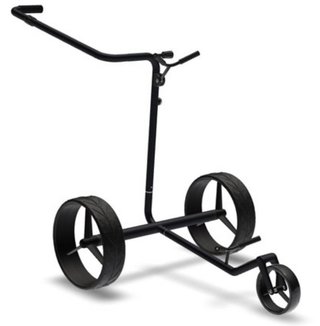 JuCad Phantom Titan Black on Black 3.0 carrello elettrico + borsa, titanium
