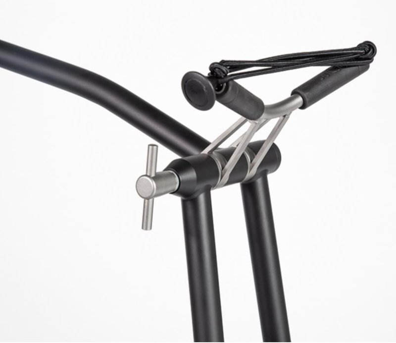 JuCad Phantom Titan Black on Black 3.0 carrello elettrico + borsa, titanium