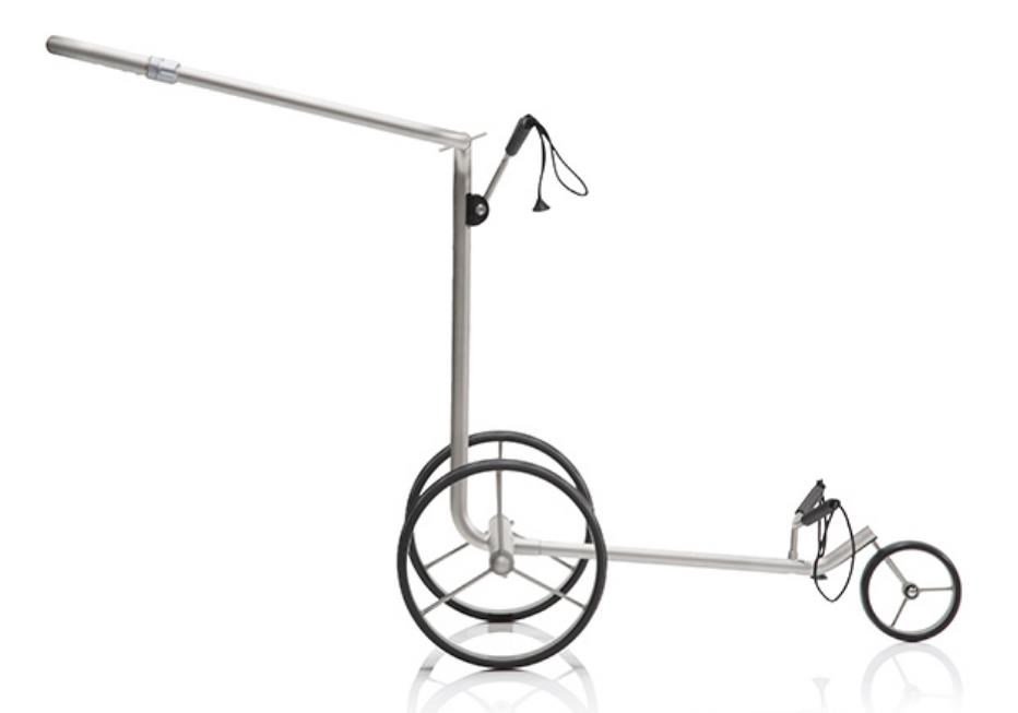 JuCad drive SL Titan Travel eX 3.0 carrello elettrico, titanium