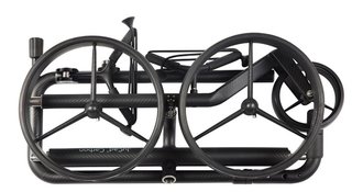 JuCad Carbon Travel Nero SV 3.0 carrello elettrico, nero