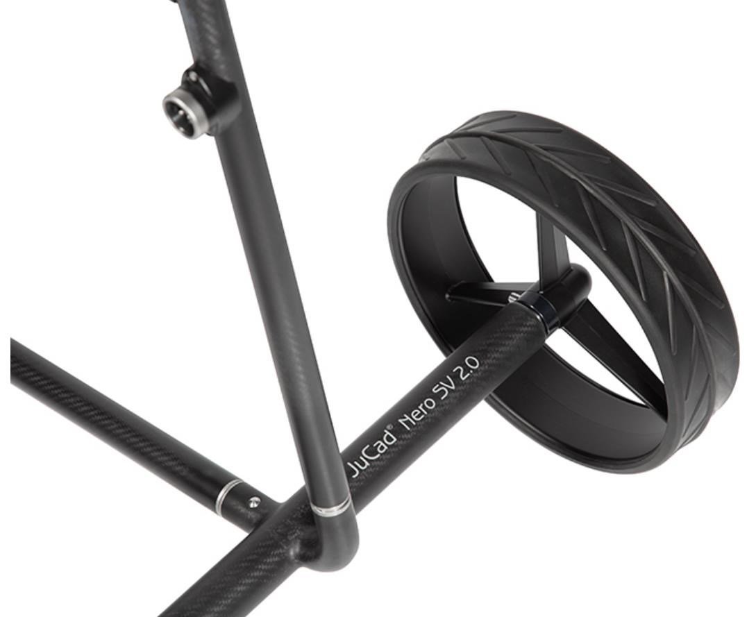 JuCad Carbon Travel Nero SV 3.0 carrello elettrico, nero