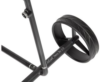 JuCad Carbon Travel Nero SV 3.0 carrello elettrico, nero