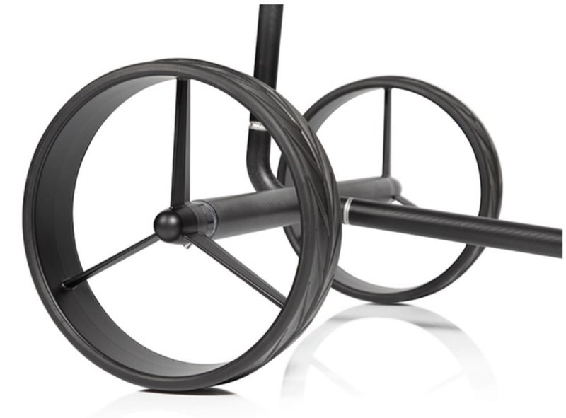JuCad Carbon Travel Nero SV 3.0 carrello elettrico, nero