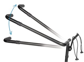 JuCad Carbon Travel Nero SV 3.0 carrello elettrico, nero