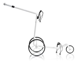 JuCad Carbon Travel Bianco SV 3.0 carrello elettrico, bianco