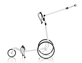 JuCad Carbon Travel Bianco SV 3.0 carrello elettrico, bianco