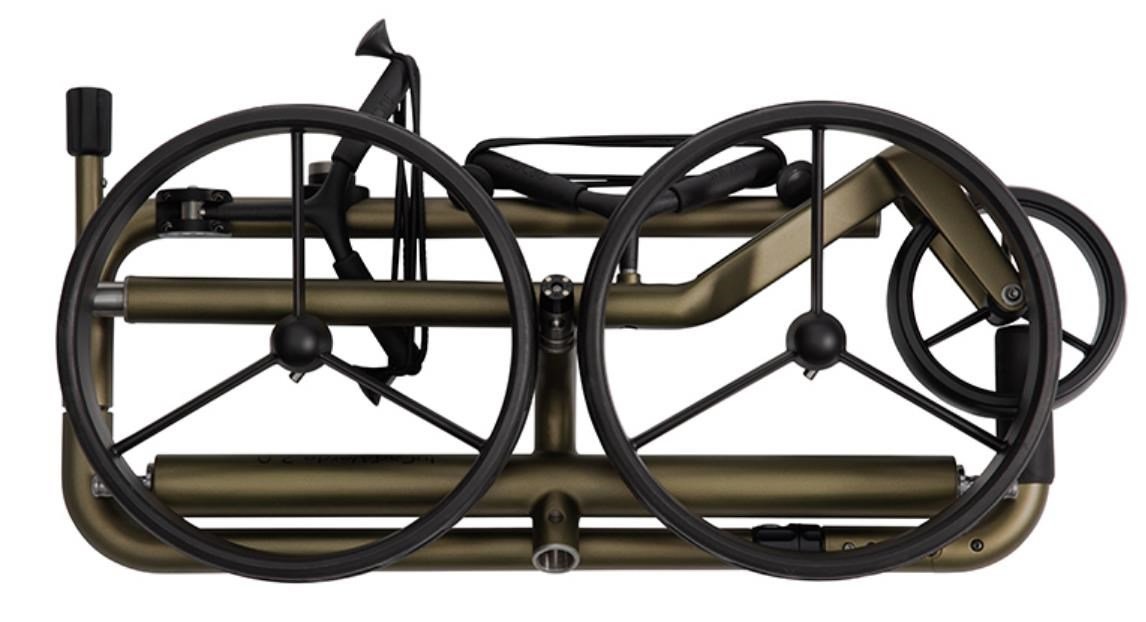 JuCad Carbon Travel Verde Black 3.0 carrello elettrico, verde black
