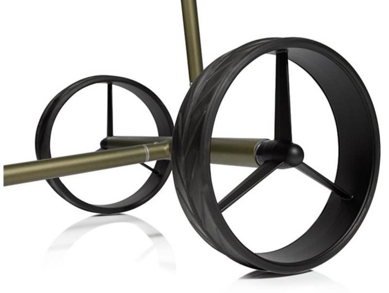 JuCad Carbon Travel Verde Black 3.0 carrello elettrico, verde black