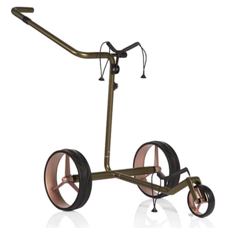 JuCad Carbon Travel Verde Rosé 3.0 carrello elettrico, rosé