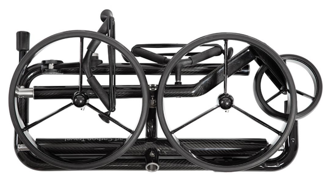 JuCad Carbon Travel 3.0 carrello elettrico, nero