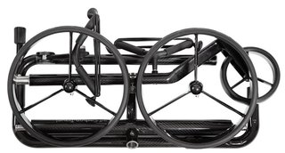 JuCad Carbon Travel 3.0 carrello elettrico, nero