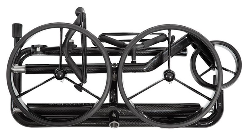 JuCad Carbon Travel 3.0 carrello elettrico, nero