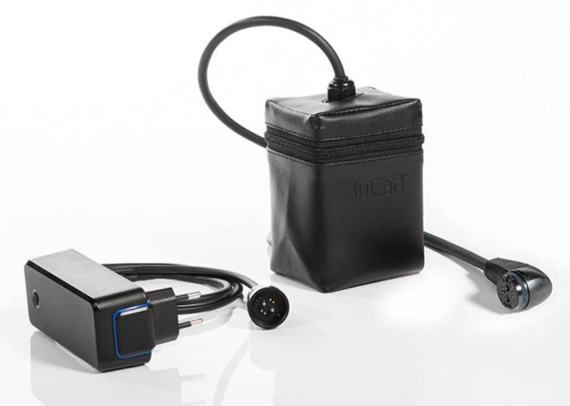 JuCad Carbon Travel 3.0 carrello elettrico, nero