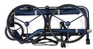 JuCad Carbon Travel Royal Navy 3.0 carrello elettrico, blu