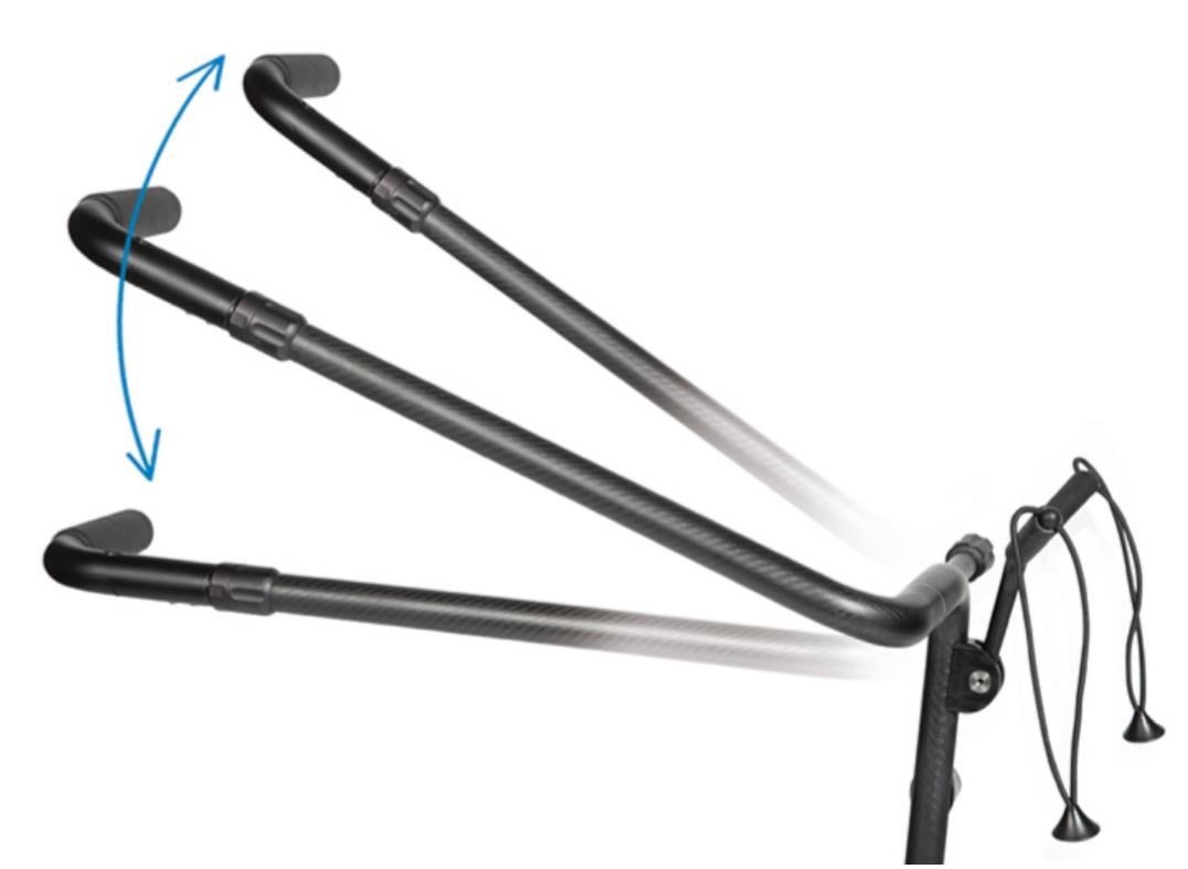 JuCad Carbon Travel Royal Navy 3.0 carrello elettrico, blu