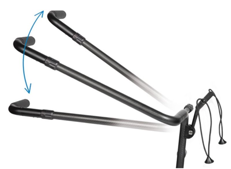 JuCad Carbon Travel Royal Navy 3.0 carrello elettrico, blu