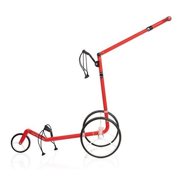 JuCad Carbon Travel Royal Rosso 3.0 carrello elettrico, rosso