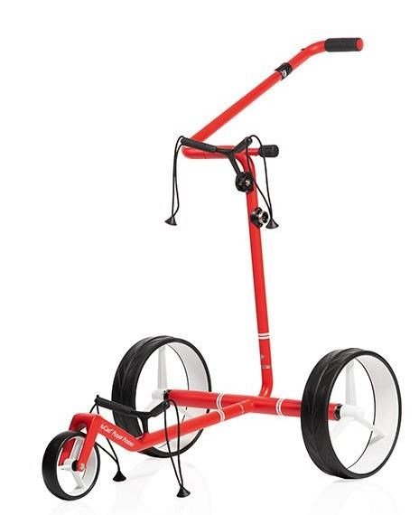 JuCad Carbon Travel Royal Rosso 3.0 carrello elettrico, rosso