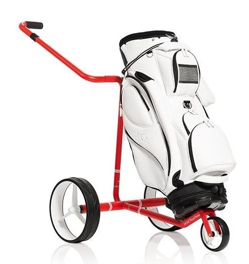 JuCad Carbon Travel Royal Rosso 3.0 carrello elettrico, rosso