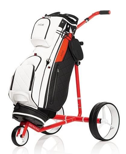 JuCad Carbon Travel Royal Rosso 3.0 carrello elettrico, rosso
