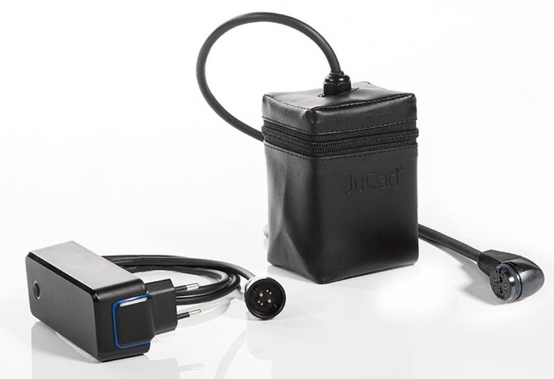 JuCad Carbon Travel Special 3.0 carrello elettrico, nero