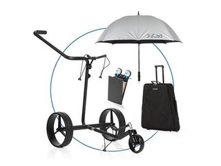 JuCad Carbon drive Classic 3.0 carrello elettrico, nero